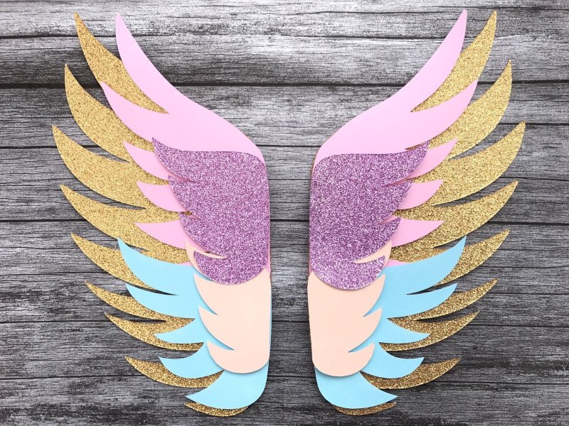 Крылья единорога макет