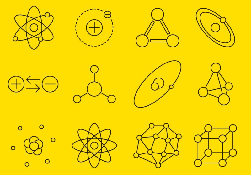 Значок атома