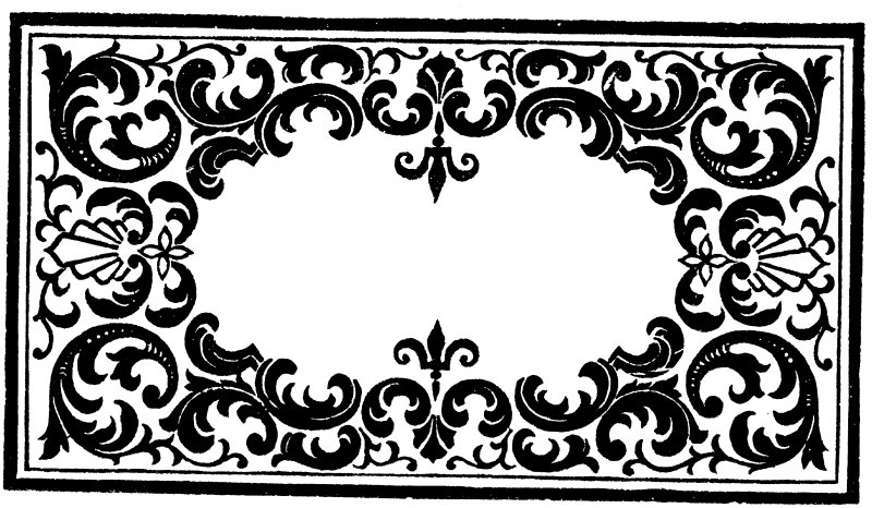 Узор в прямоугольнике