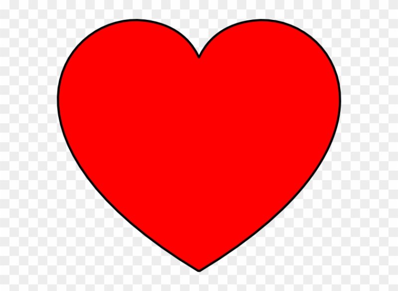 Сердце печать