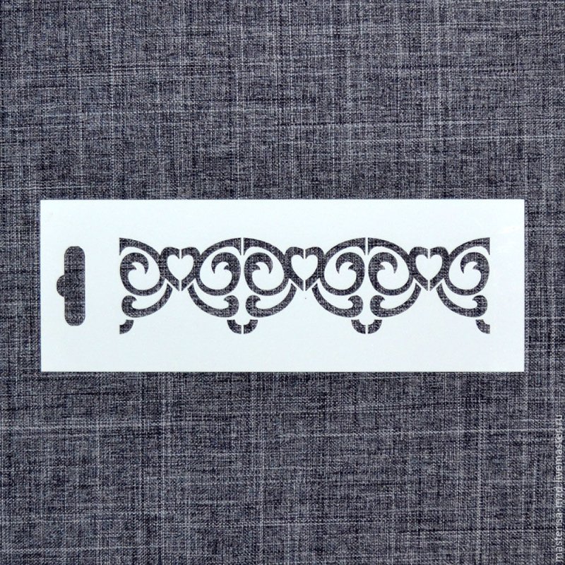 Бордюрные трафареты