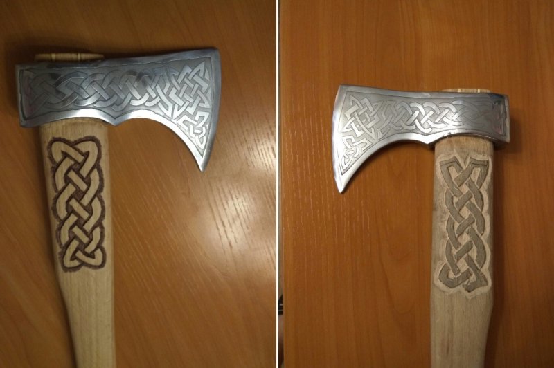 Узоры на топорище