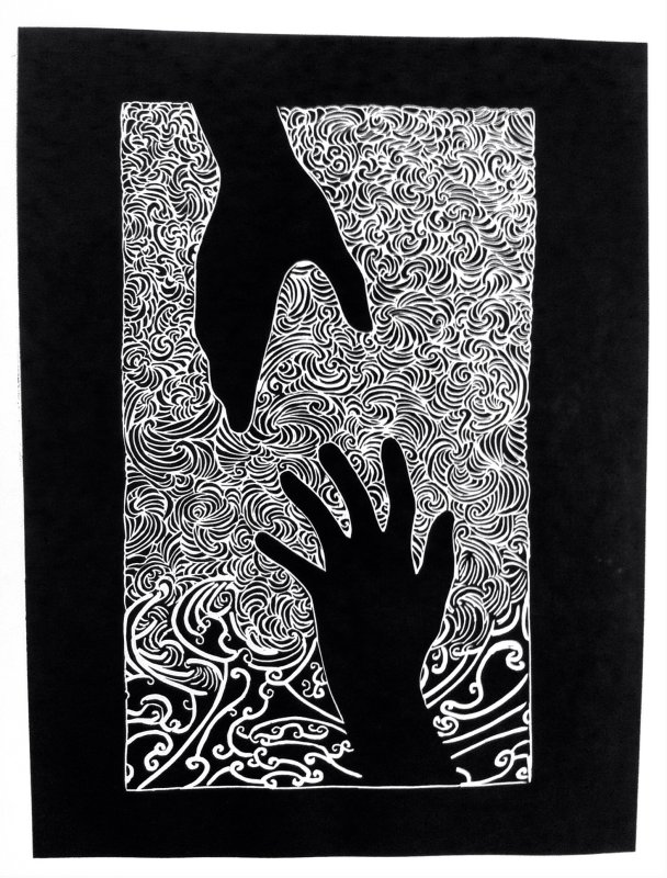 Гравюра на картоне