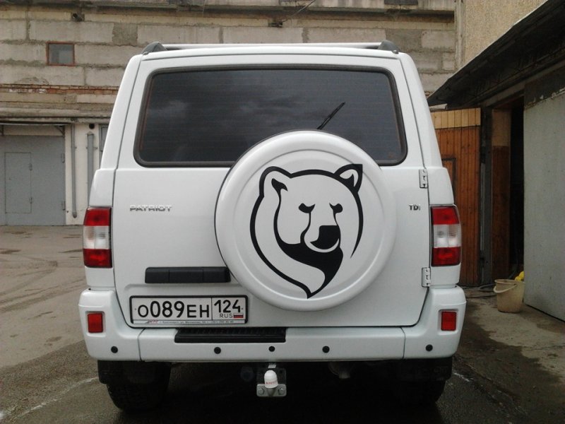 Наклейка 4х4 УАЗ Патриот