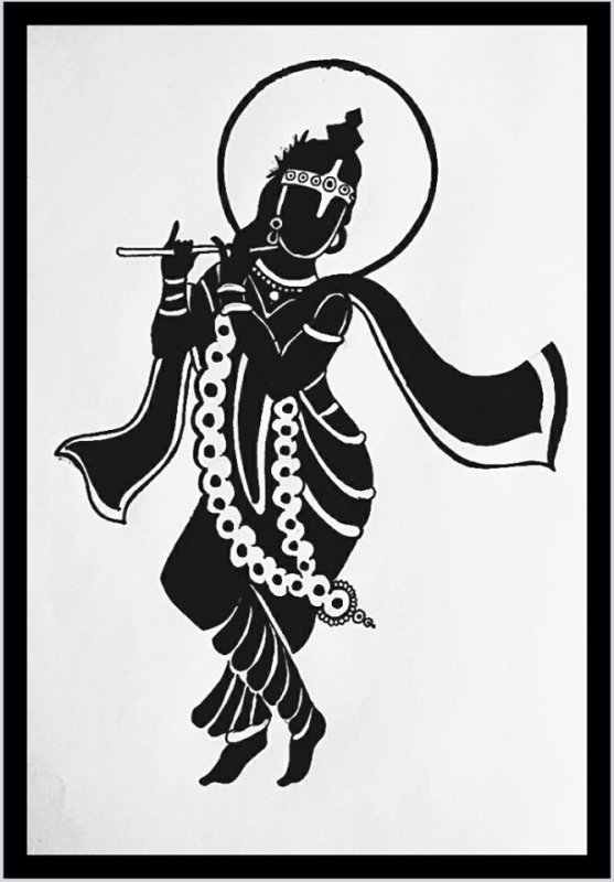 Тату Радха Кришна