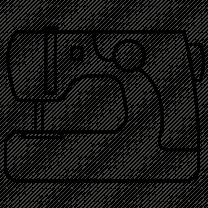 Трафарет швейной машинки