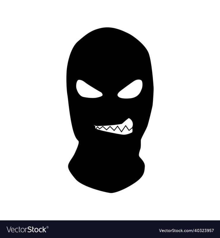 Балаклава маска вектор