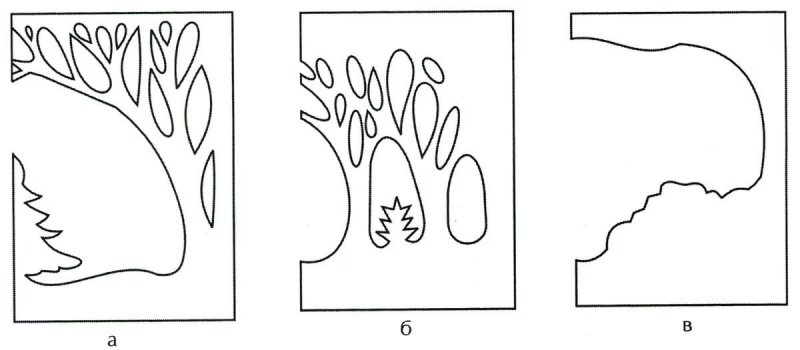 Трафареты для многослойной аппликации
