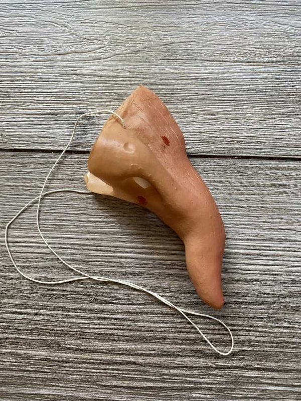 Нос бабы яги папье маше