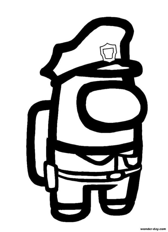 Амонгиас раскраска