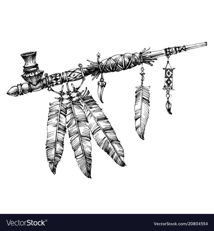 Индейские тату эскизы