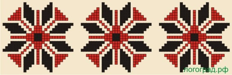 Белорусский орнамент Восьмирог
