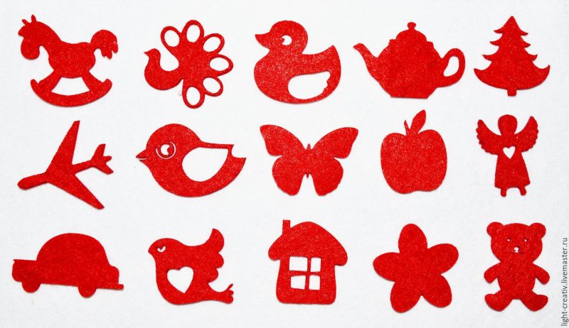 Плоские игрушки