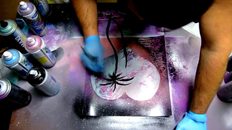 Роспись баллончиком