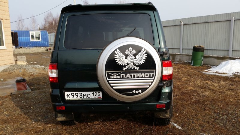 Бокс для запаски УАЗ Патриот