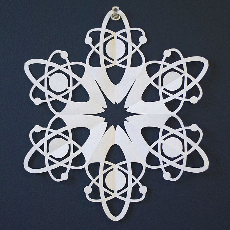 Фигурные снежинки