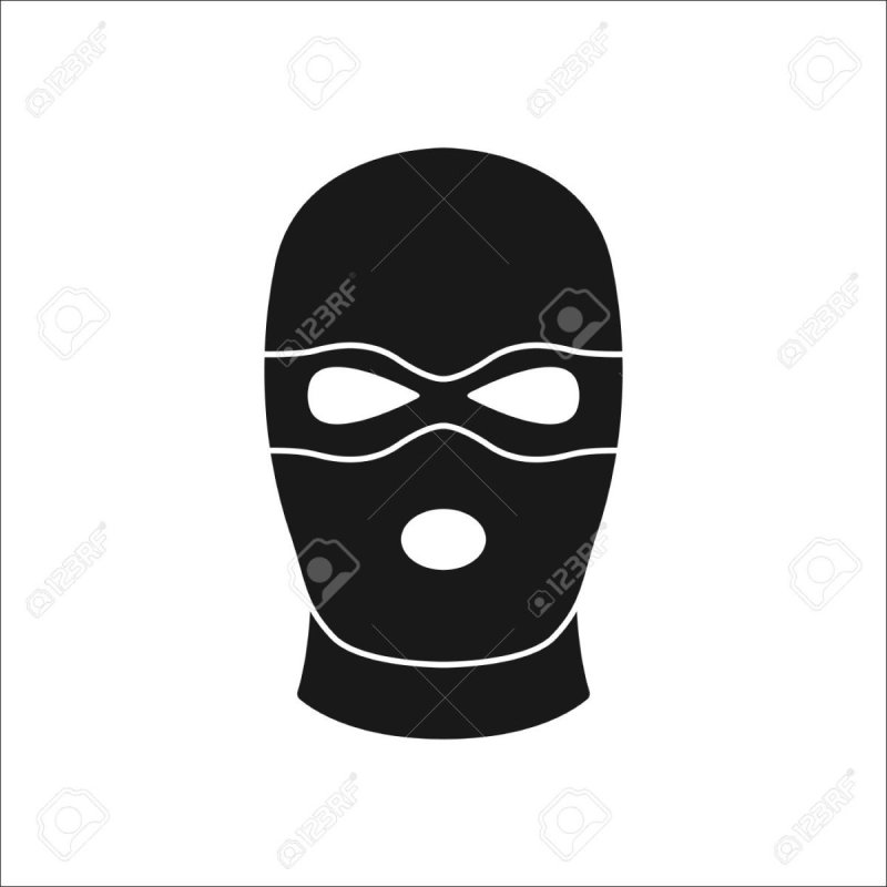 Балаклава трафарет