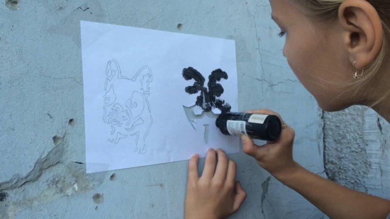 Трафареты для баллончика