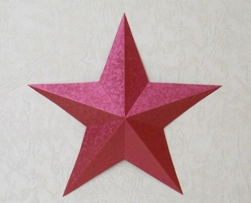 Пятиконечная звезда на елку