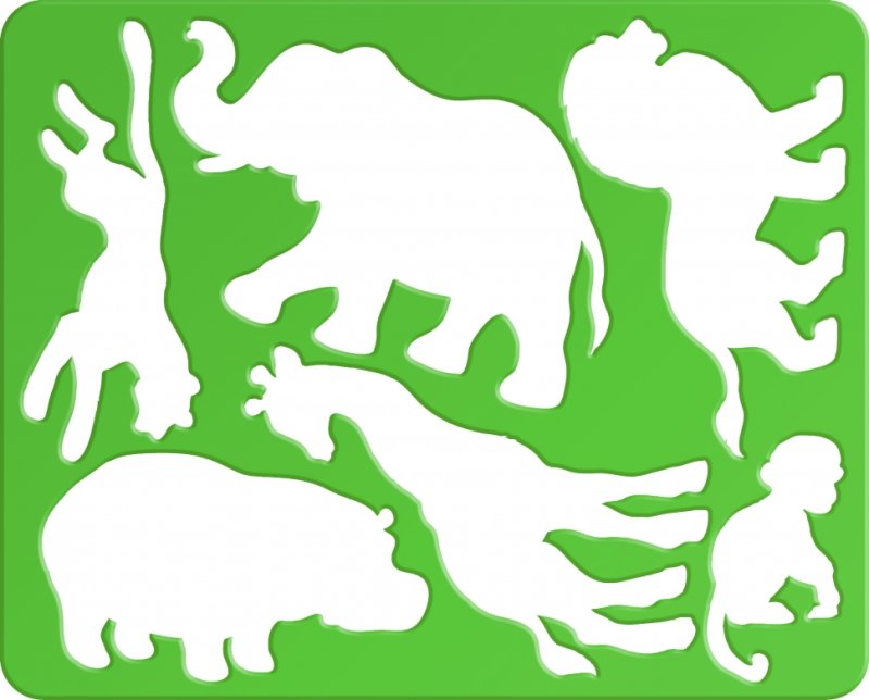 Трафареты. Животные