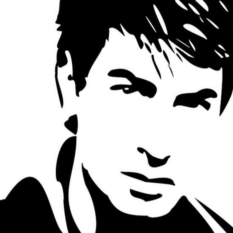 Силуэт мужчины портрет