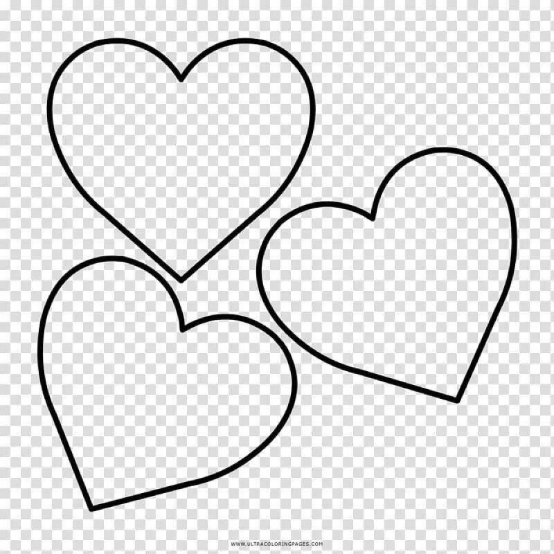 Трафарет сердечки