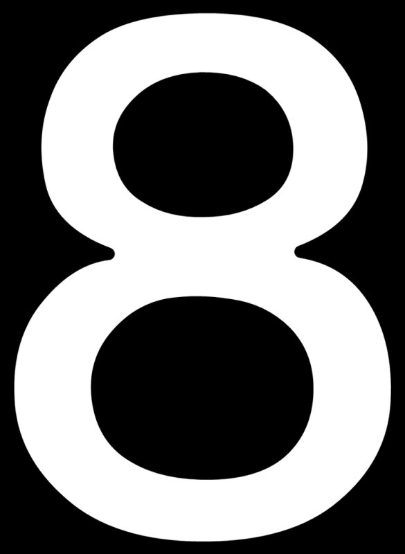 Трафареты цифра 8 для торта большая 27 фото