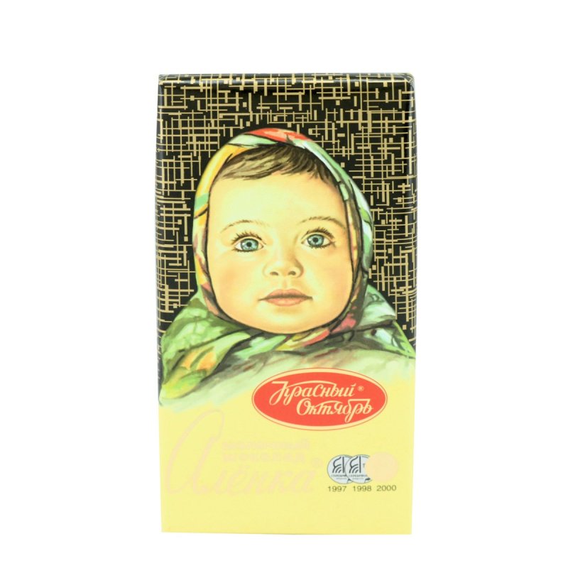 Шоколад Аленка этикетка