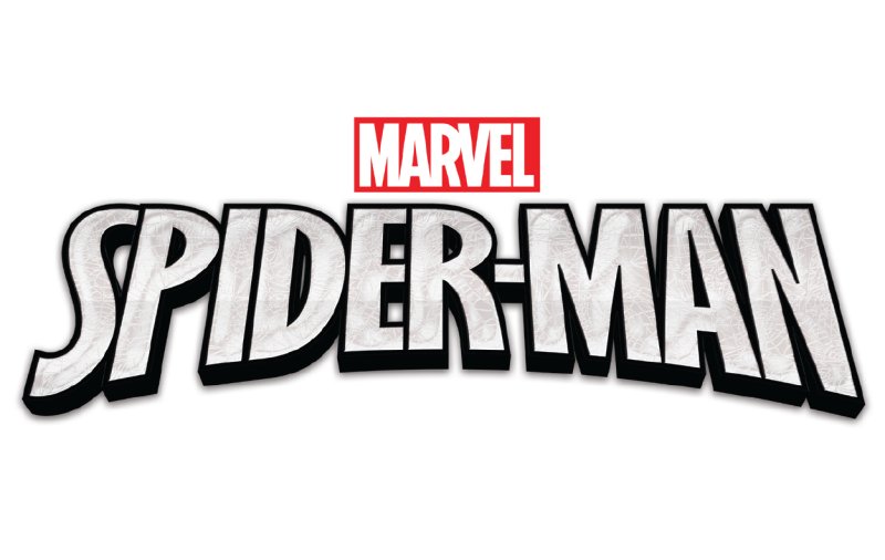 Человек паук надпись