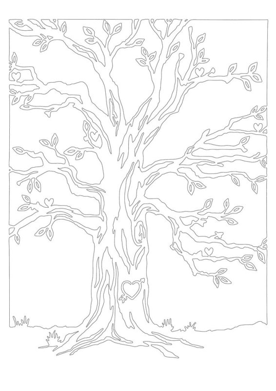 Вытынанка дерево