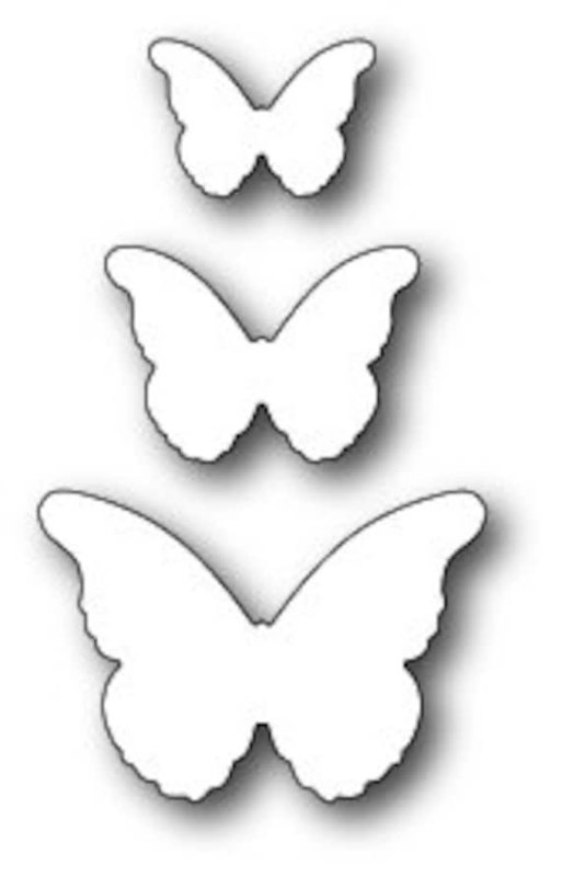 Трафареты бабочек для декора стены
