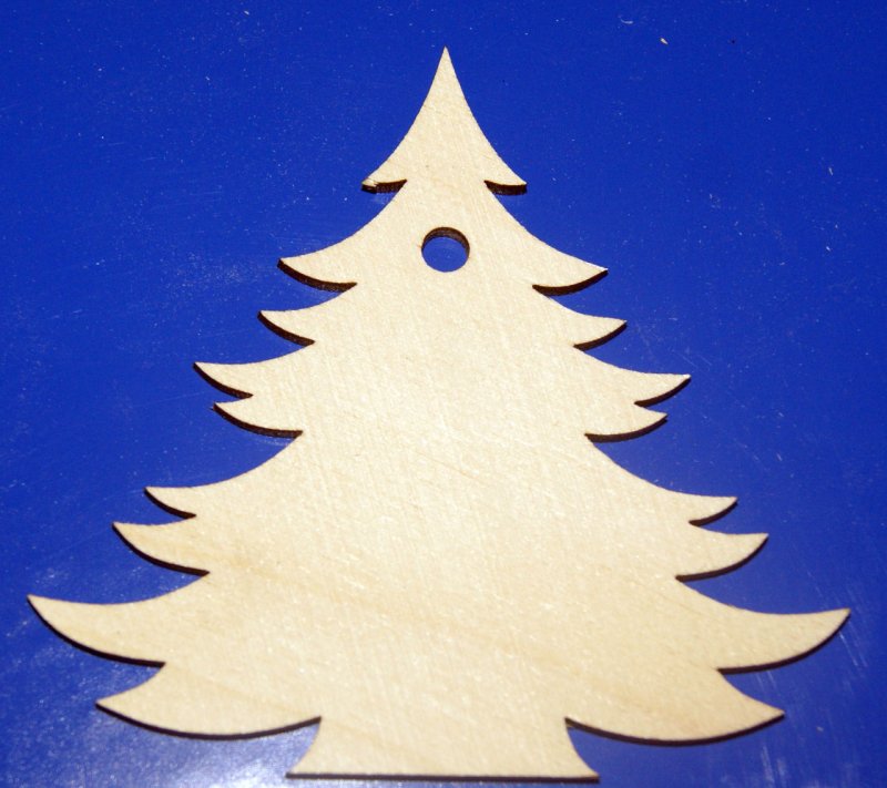 Ёлка для выпиливания из фанеры
