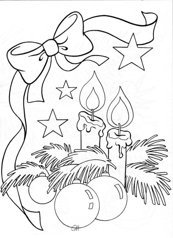 Новогодние рисунки