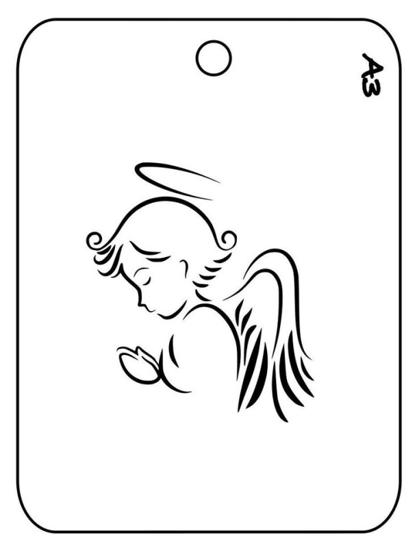 Ангел Выжигание