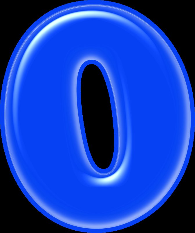 Буквы синего цвета