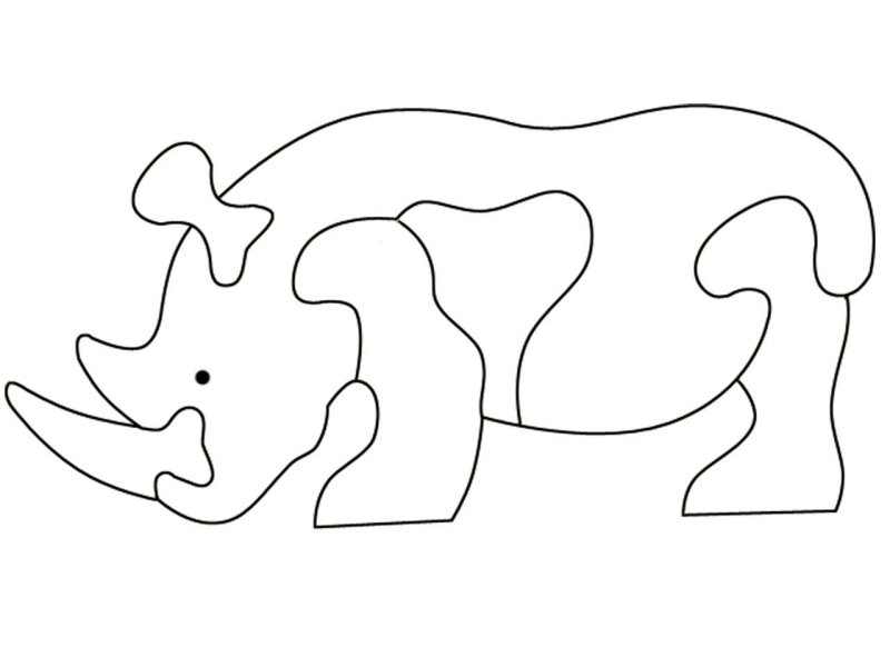 Пазлы из дерева лобзиком