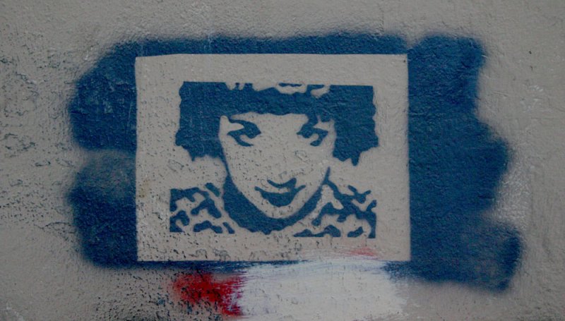 Стенсил граффити