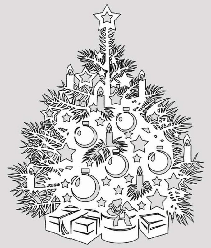 Сложные новогодние вытанки