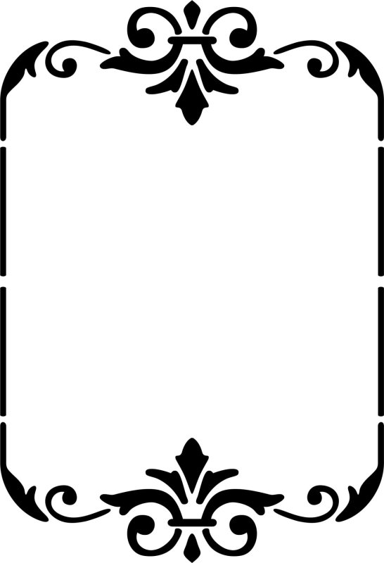 Рамка узор