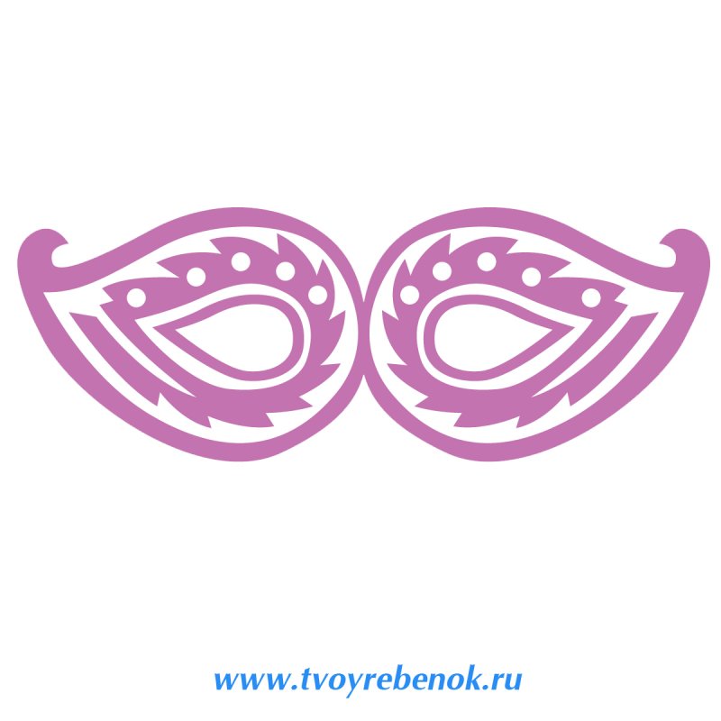 Маска 3д ручкой шаблон