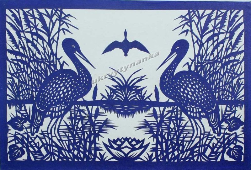 Вытынанка птицы