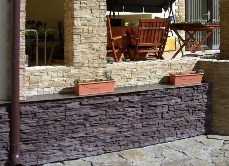 Искусственный декоративный камень сланец 03-07 Forester