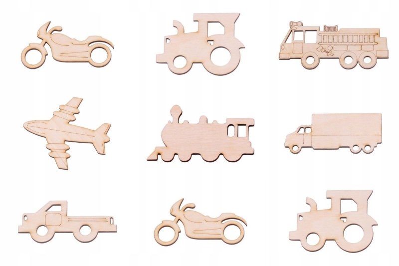 Трафареты для деревянных игрушек