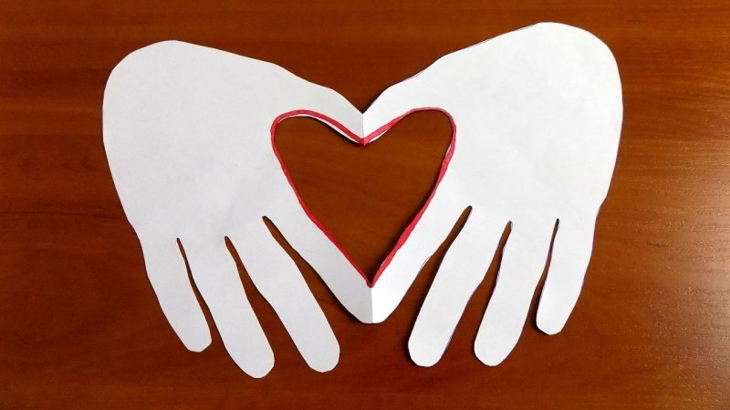 Валентинки из бумаги