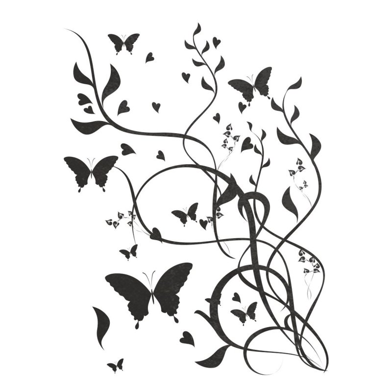 Красивые трафареты для декора