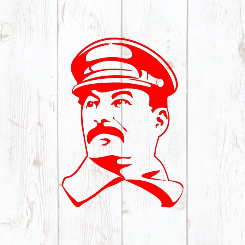 Наклейка Сталин