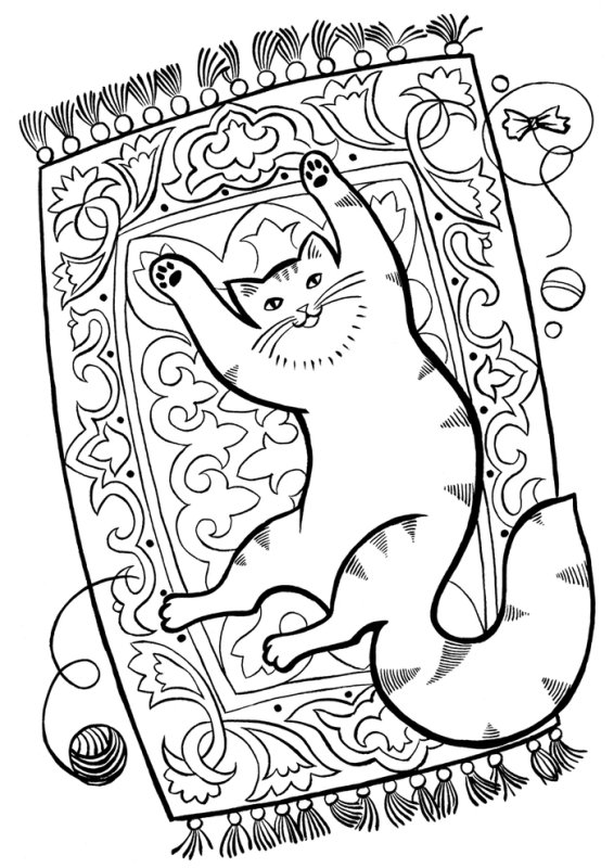 Раскраска татарские сказки