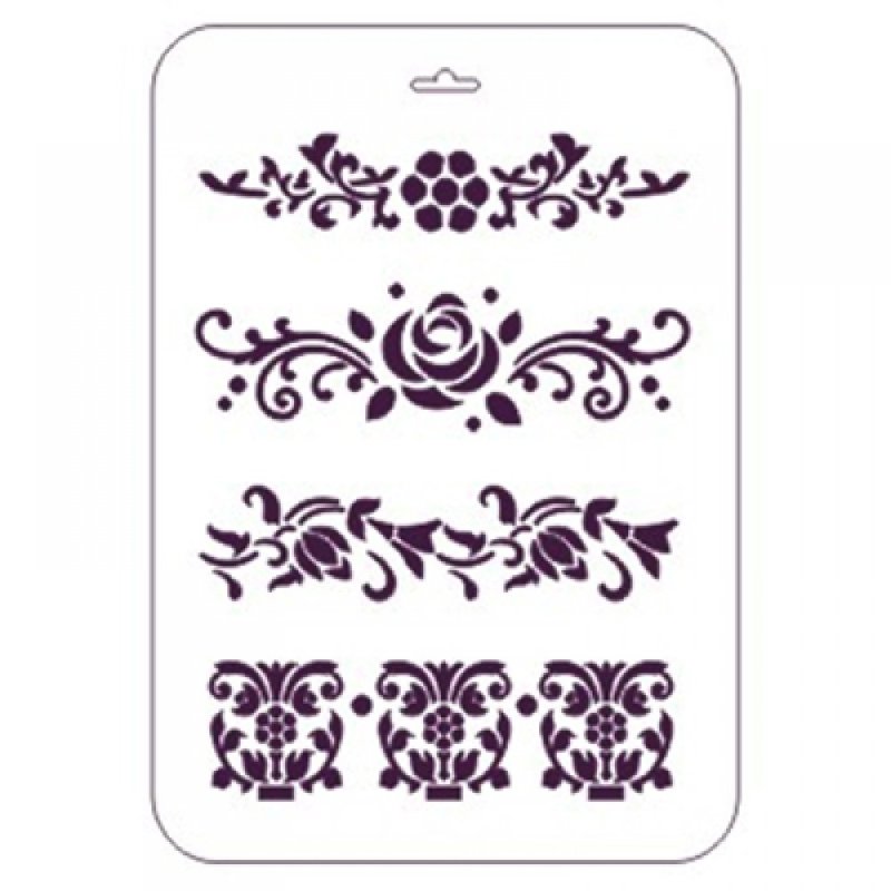 Трафарет "бордюр"