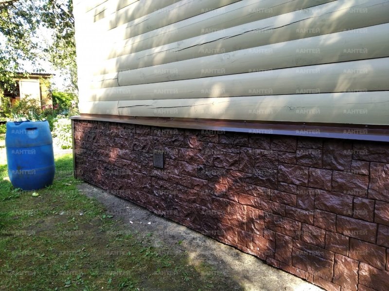 Обшивка цоколя МЕТАЛЛПРОФИЛЬ