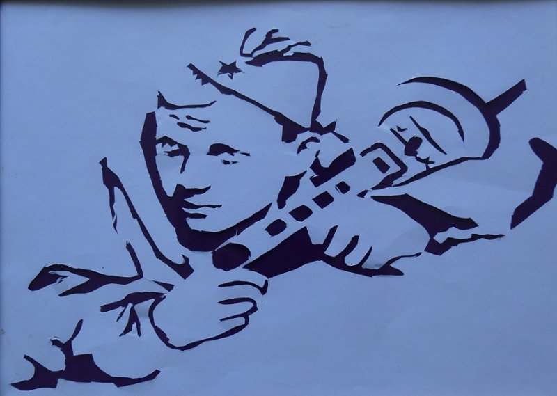 Вытынанка Родина мать Мамаев Курган